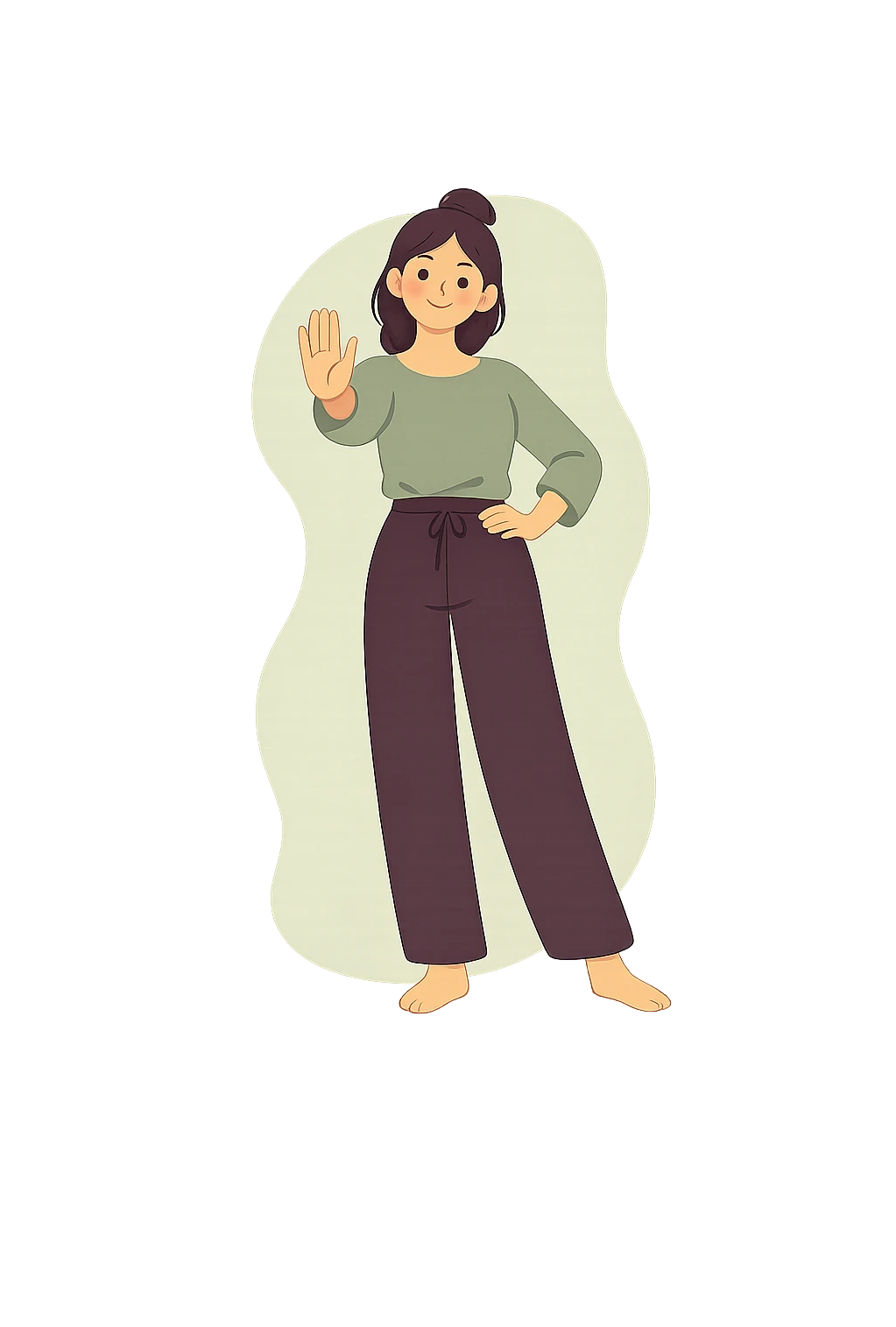 Sample page from The Empty Cup Reset workbook — gentle daily reset exercise for tired moms